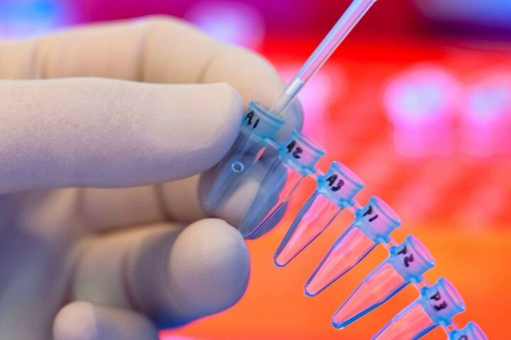 Which tests are submitted to parasites